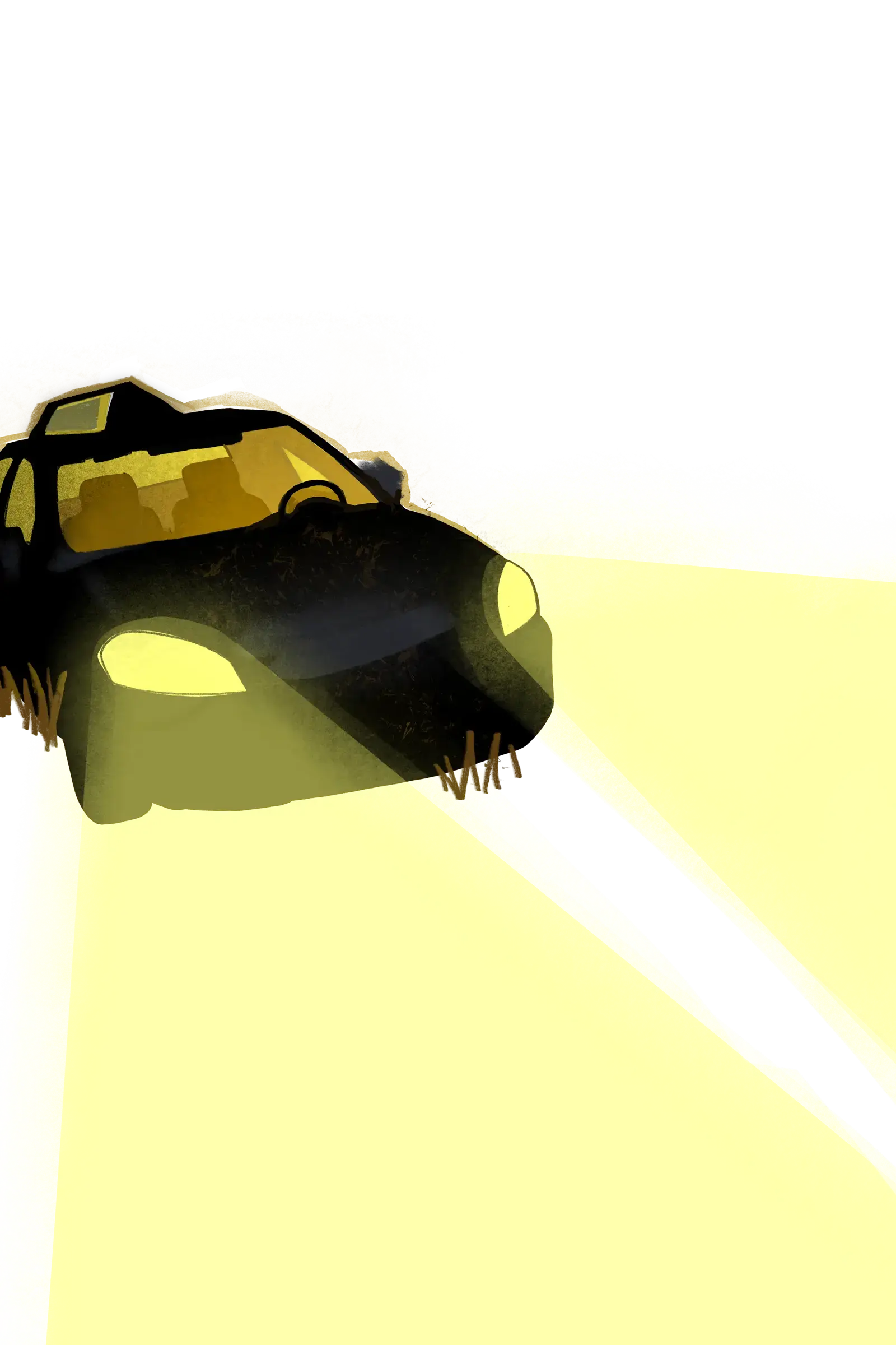 These Roads Are Terminal car and lights layer